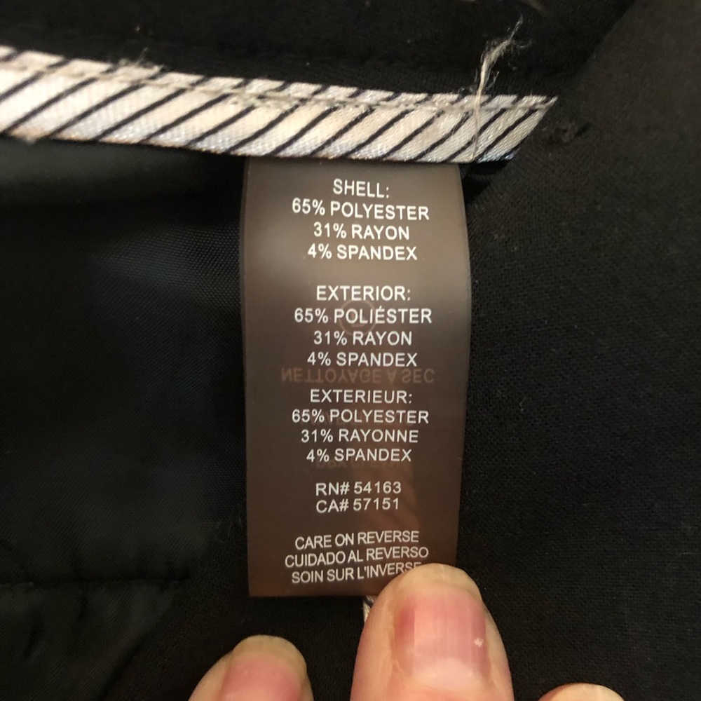 Practically New Calvin Klein Trouser, Size 10, Bl… - image 6